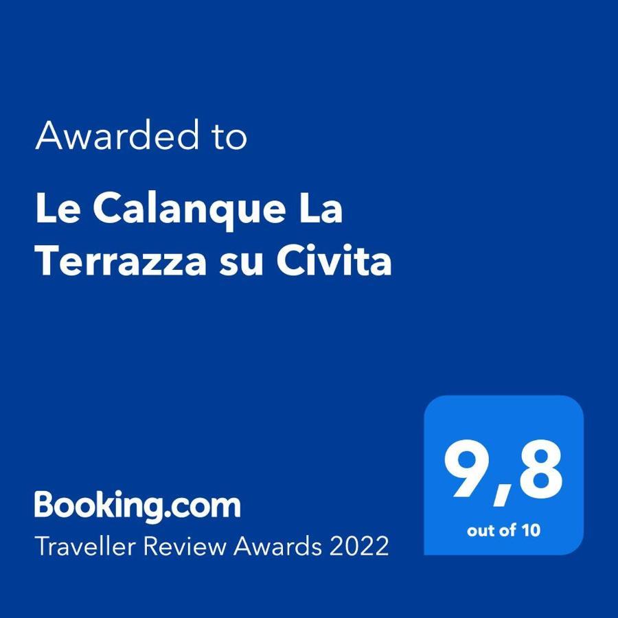Le Calanque La Terrazza Su Civita Lubriano Luaran gambar